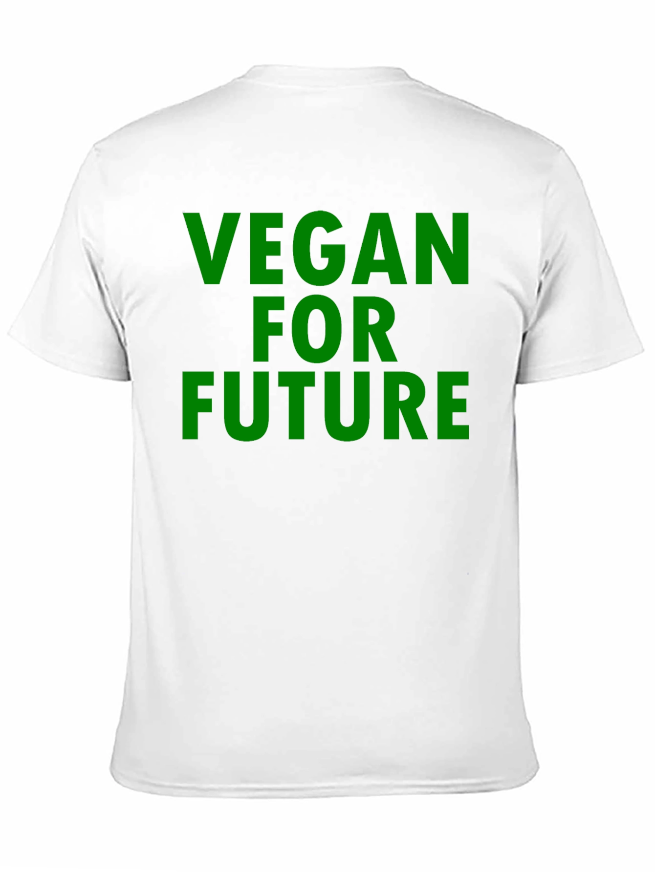 Vegan for Future Graphic T-Shirt - Black