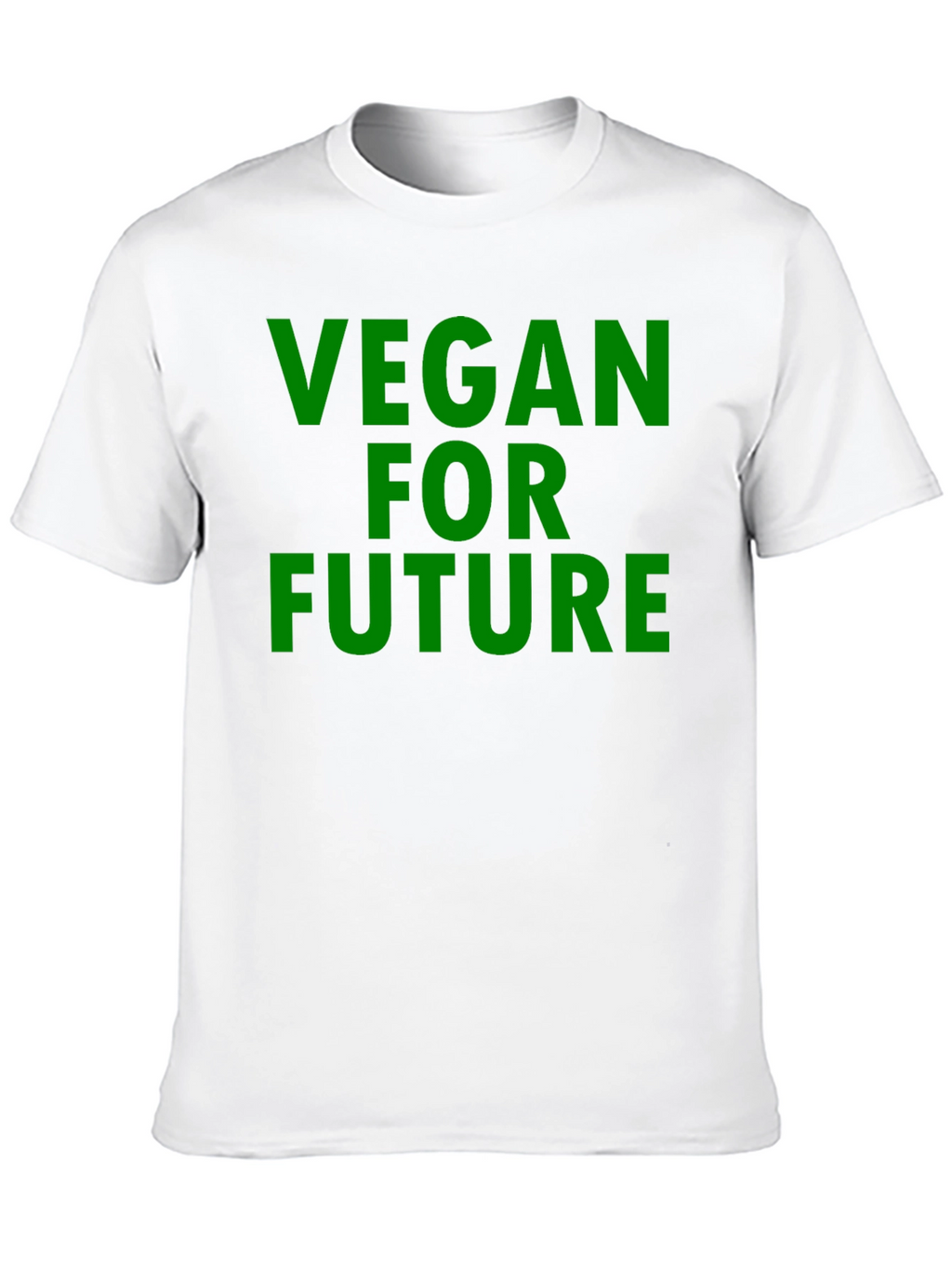 Vegan for Future Graphic T-Shirt - Black