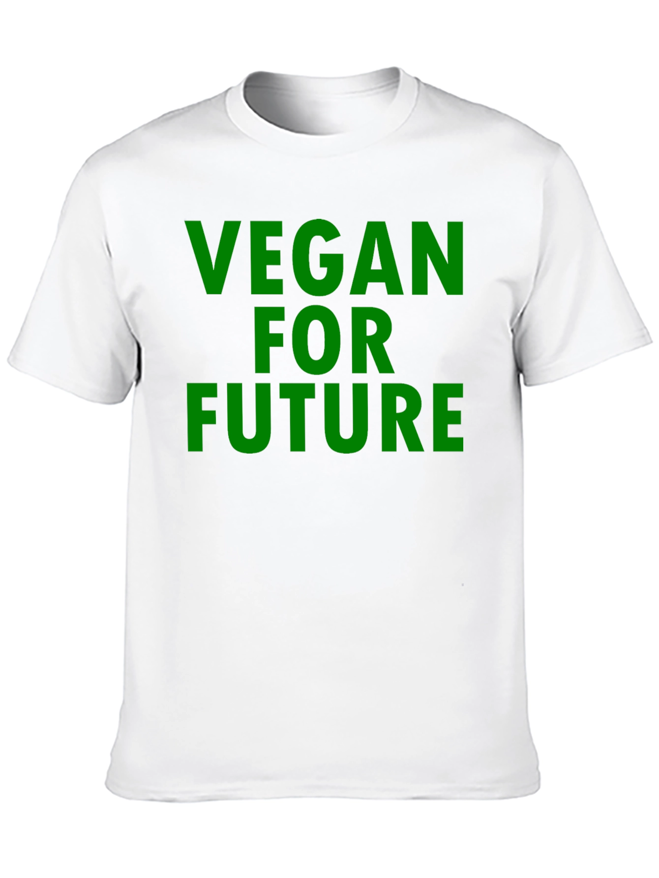 Vegan for Future Graphic T-Shirt - Black