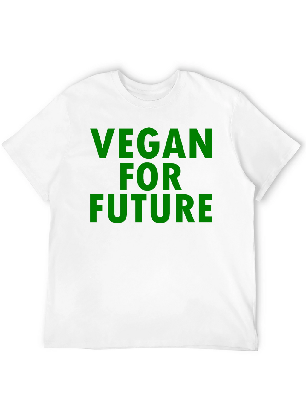 Vegan for Future Graphic T-Shirt - Black