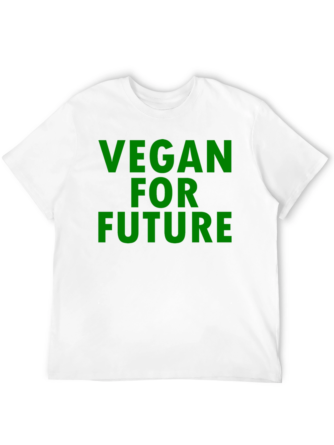 Vegan for Future Graphic T-Shirt - Black