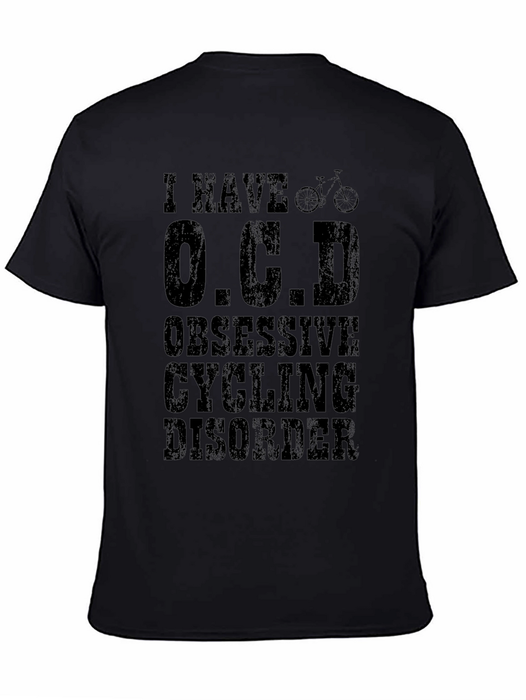 Funny OCD Obsessive Cycling Disorder T-Shirt