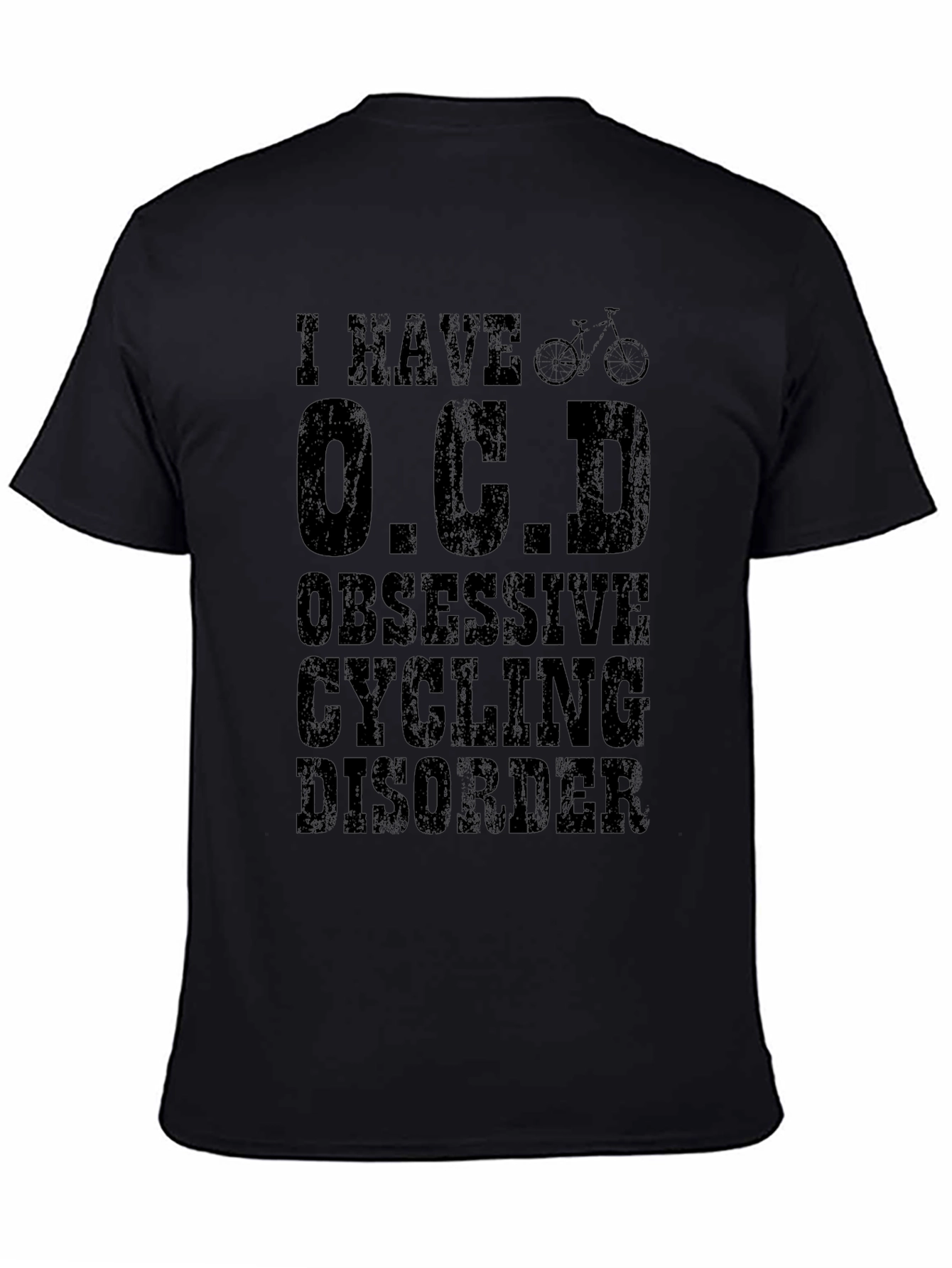Funny OCD Obsessive Cycling Disorder T-Shirt