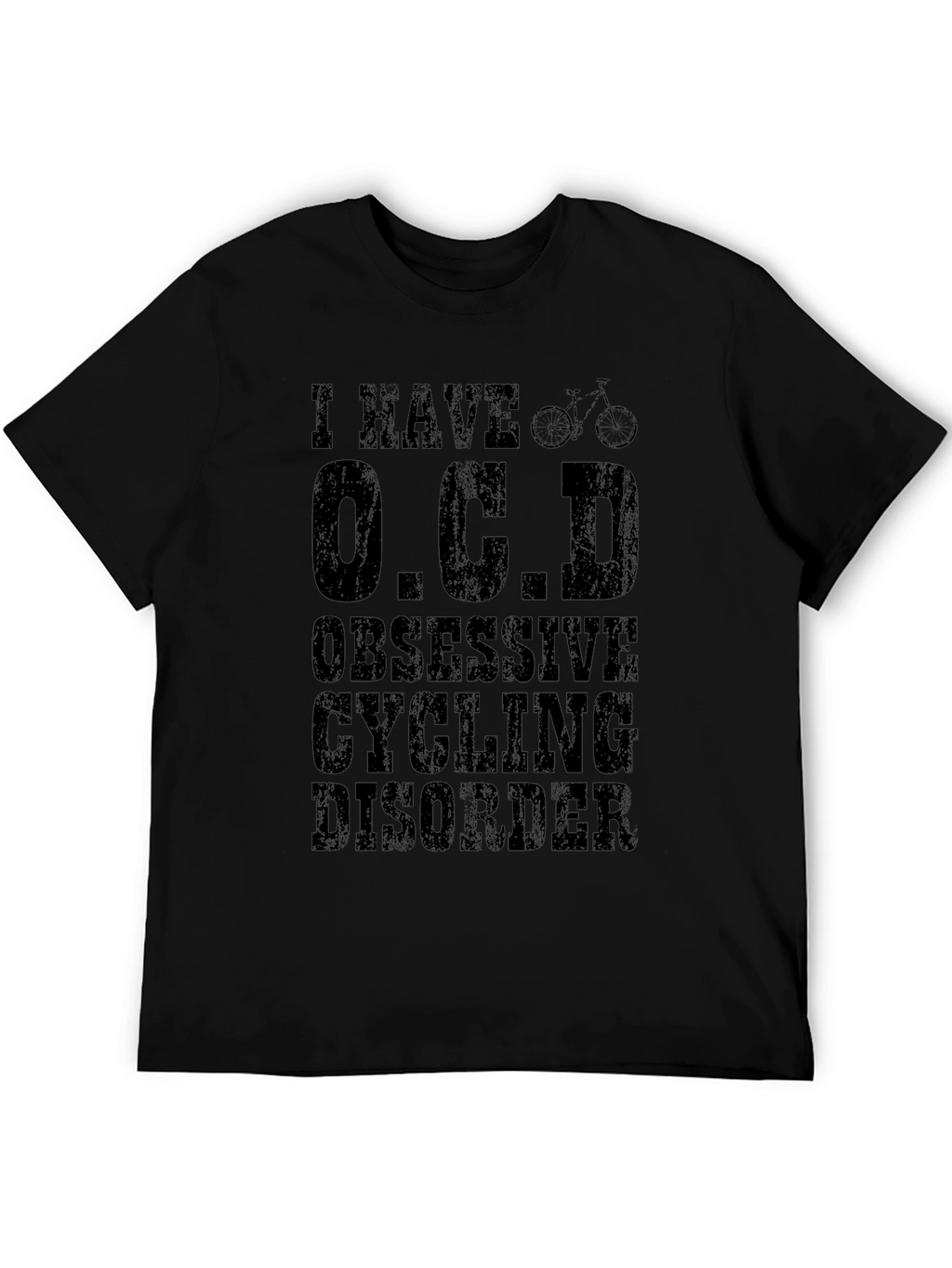 Funny OCD Obsessive Cycling Disorder T-Shirt
