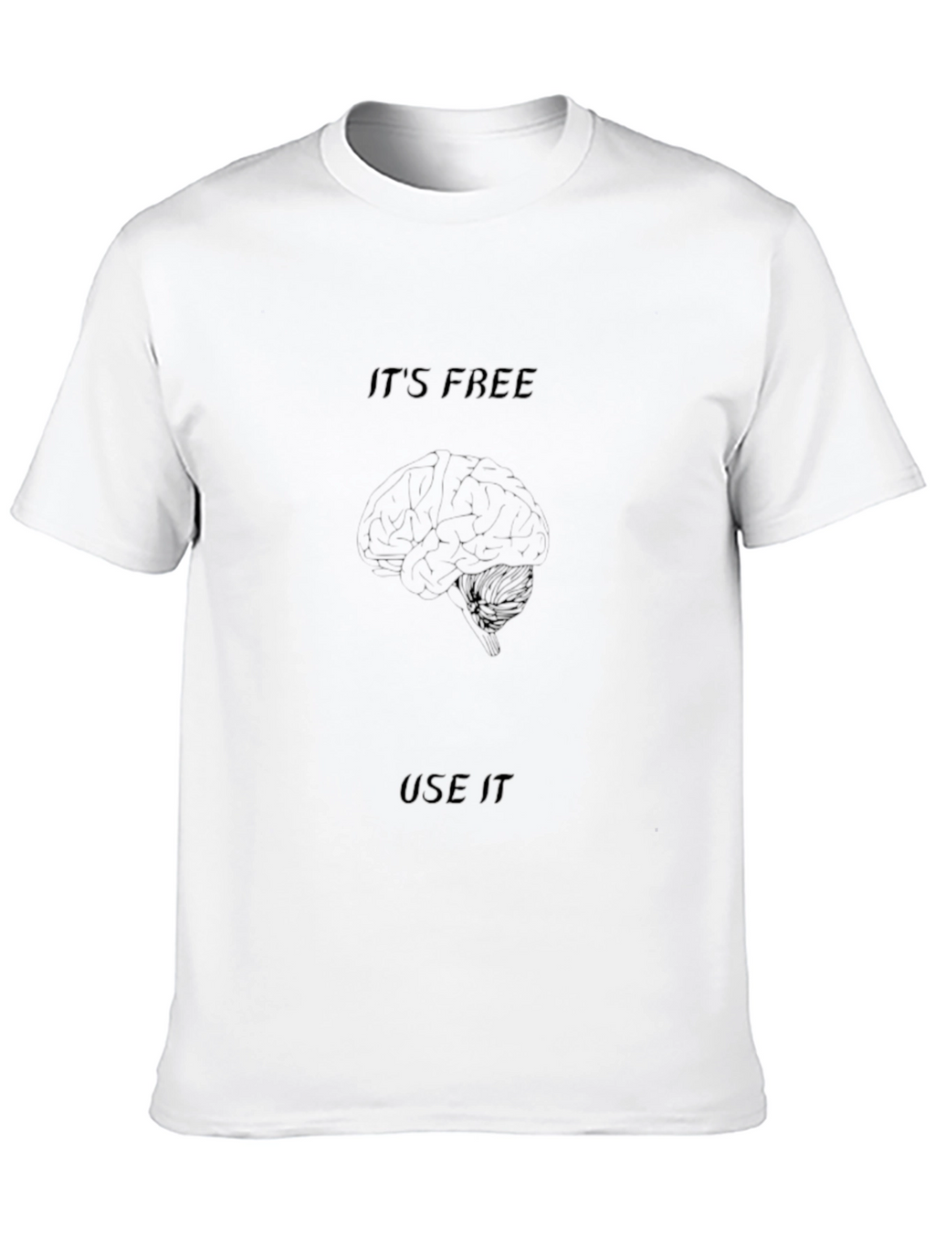 Its Free Use It Black T-Shirt