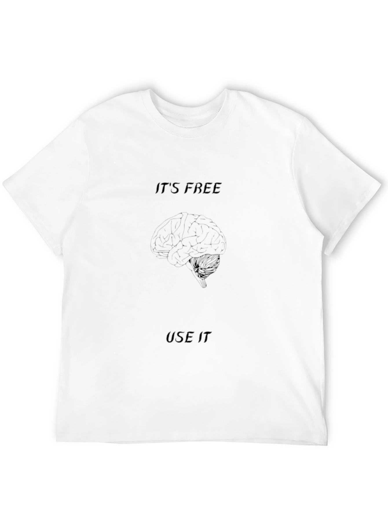 Its Free Use It Black T-Shirt
