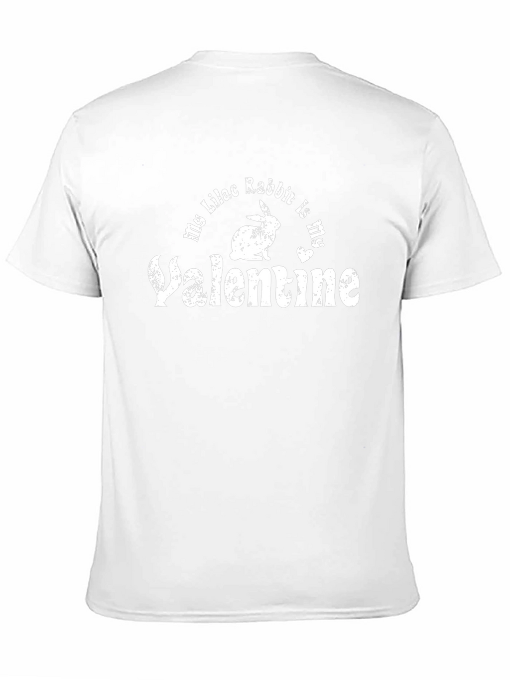 My Lilac Rabbit Valentine Graphic T-Shirt