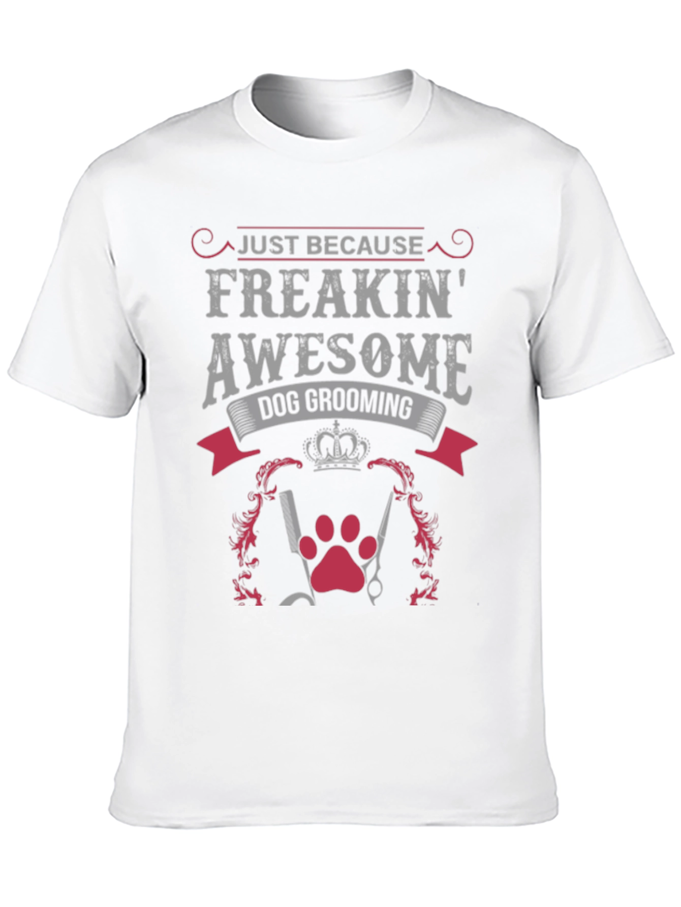 Freakin Awesome Dog Grooming Graphic Tee