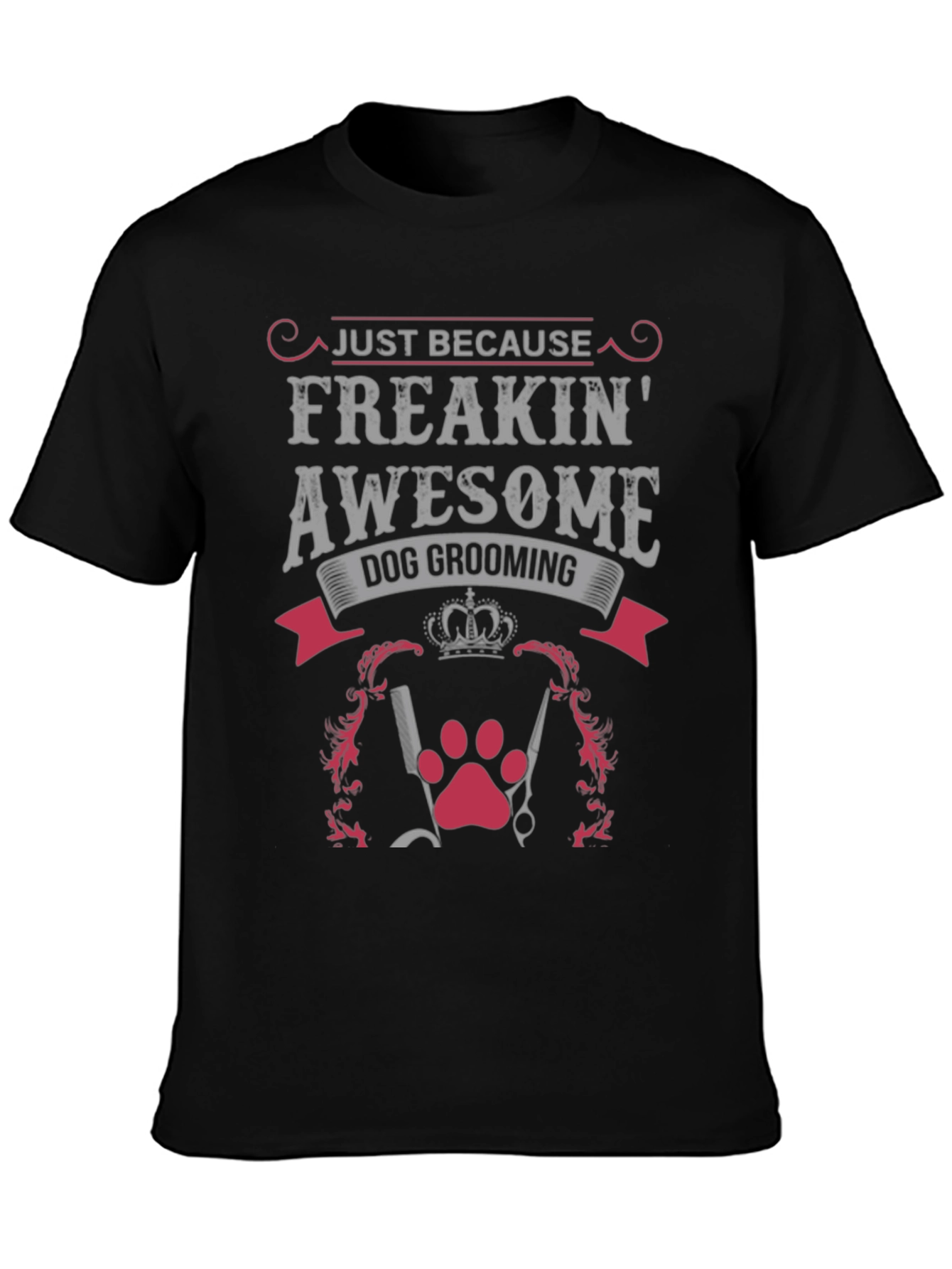 Freakin Awesome Dog Grooming Graphic Tee