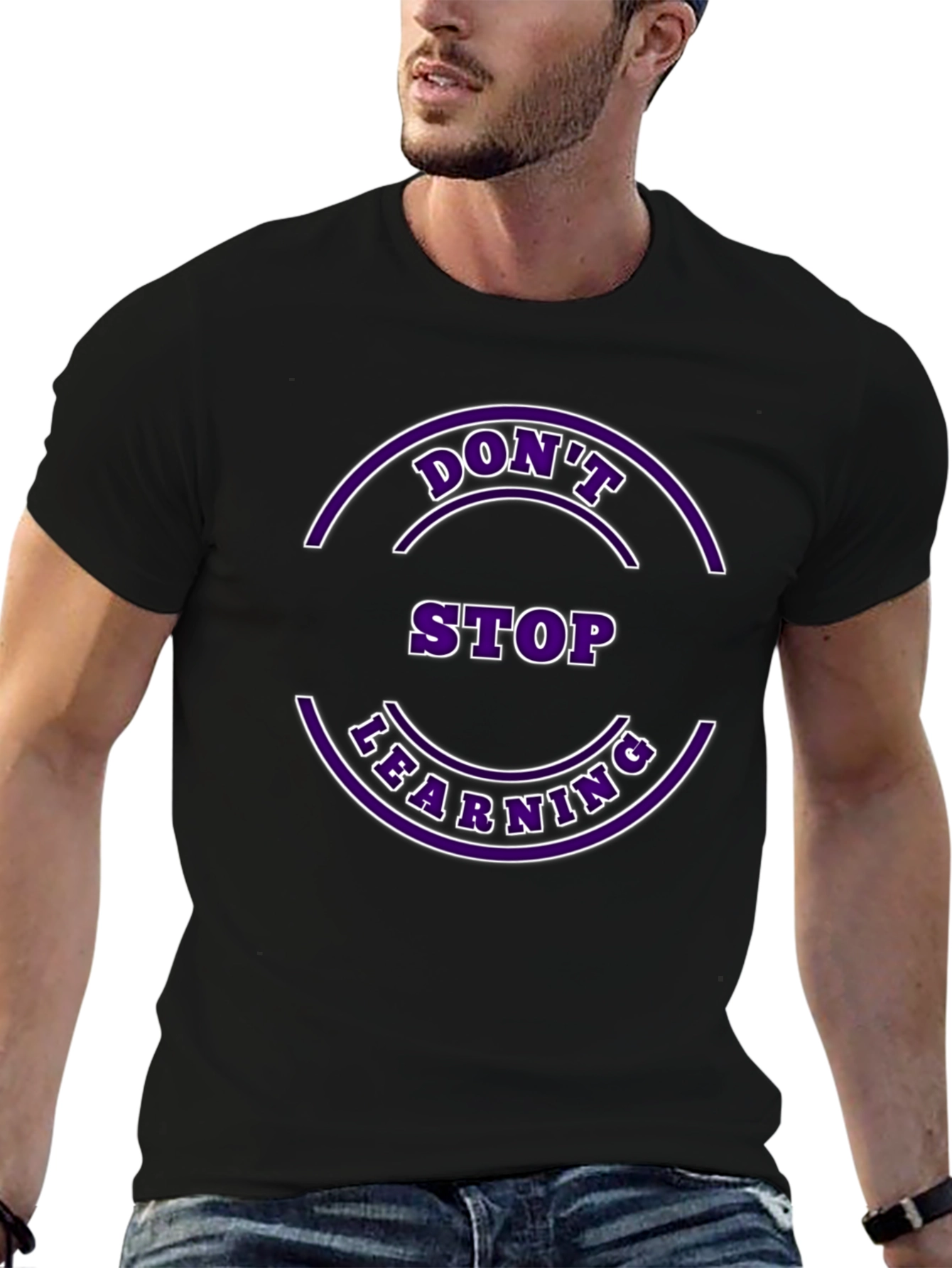 Dont Stop Learning Graphic Tee