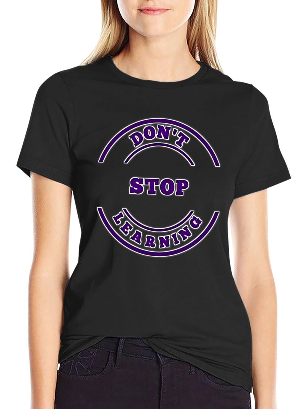 Dont Stop Learning Graphic Tee
