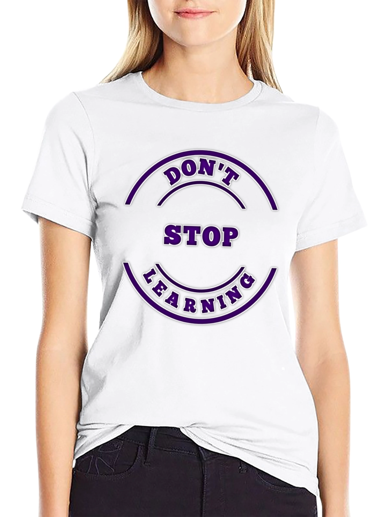 Dont Stop Learning Graphic Tee