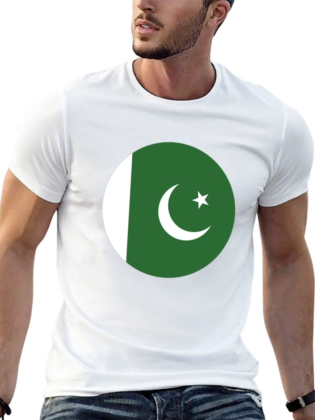 Pakistan Flag Graphic T-Shirt