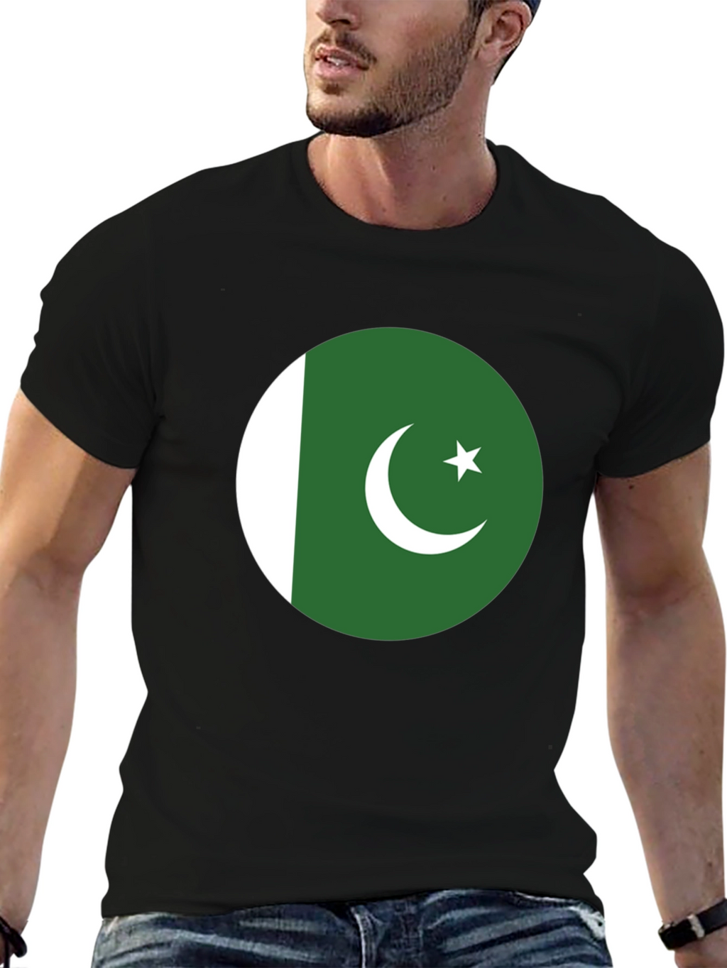 Pakistan Flag Graphic T-Shirt