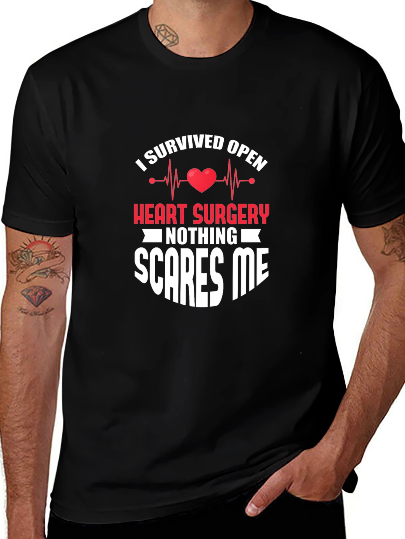 I Survived Open Heart Surgery T-Shirt