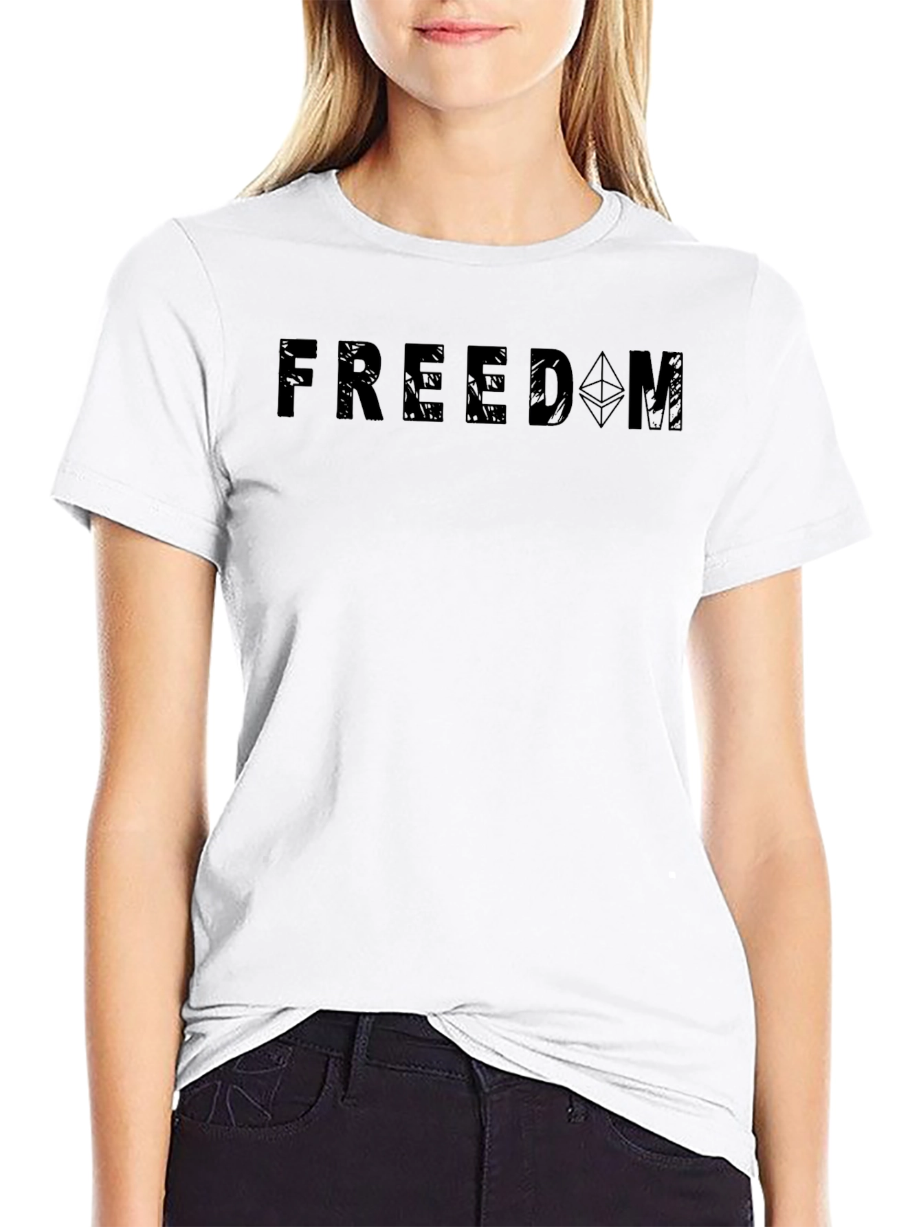 Freedom Crypto Tee - Stylish Blockchain T-Shirt