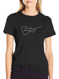 Just Pick Your Guitar Black T-Shirt