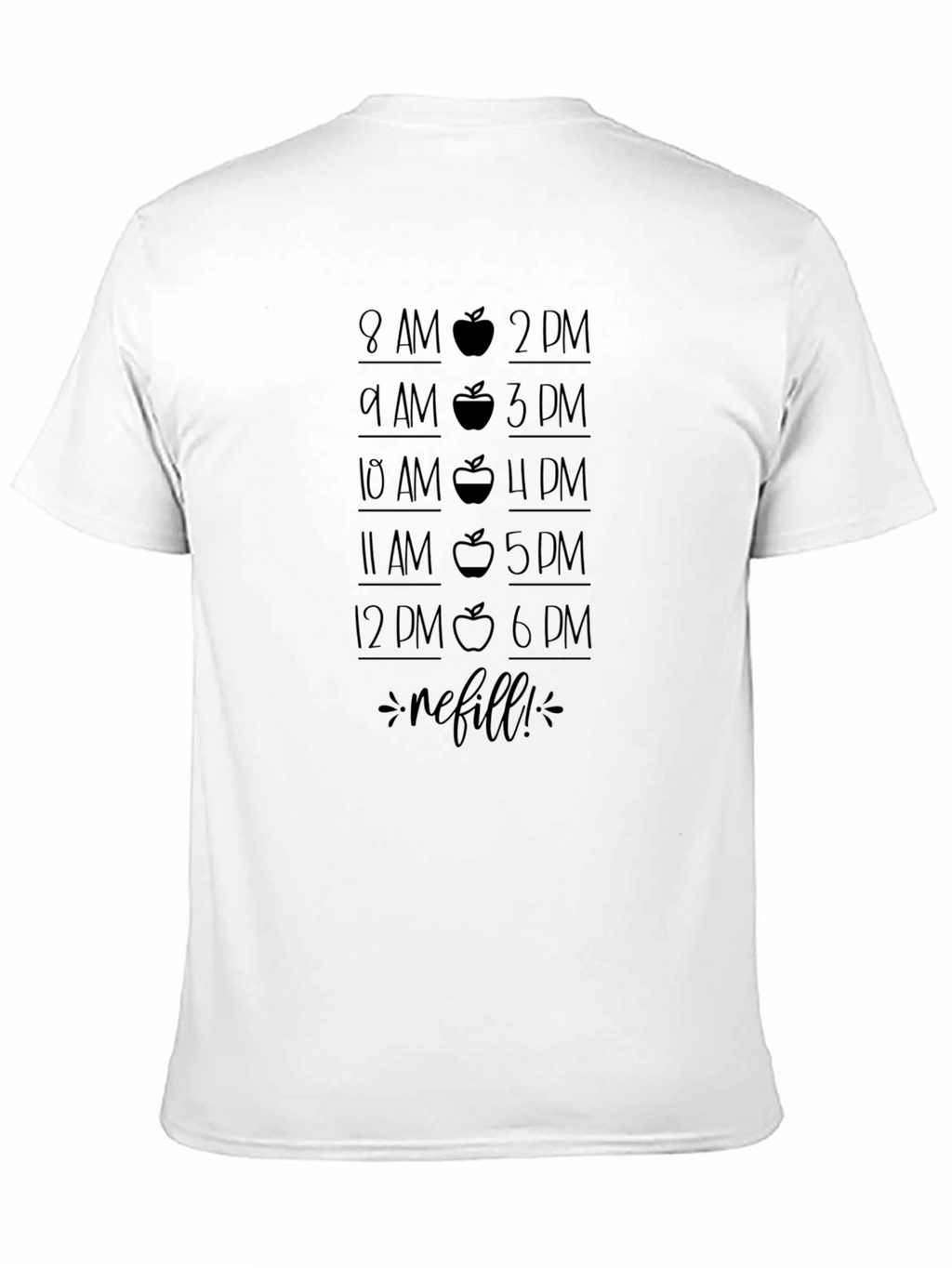 Teachers Refill Schedule T-Shirt