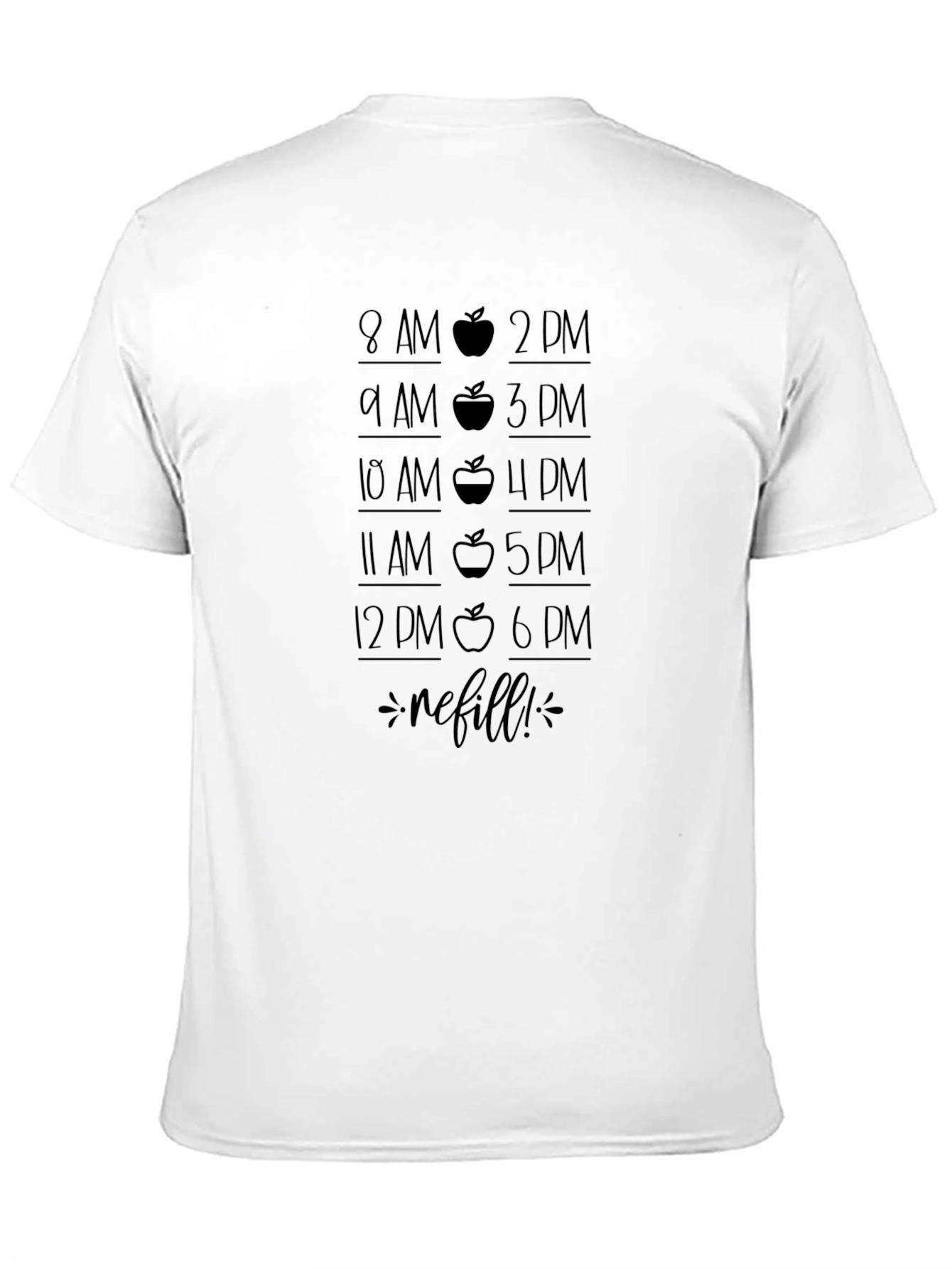 Teachers Refill Schedule T-Shirt