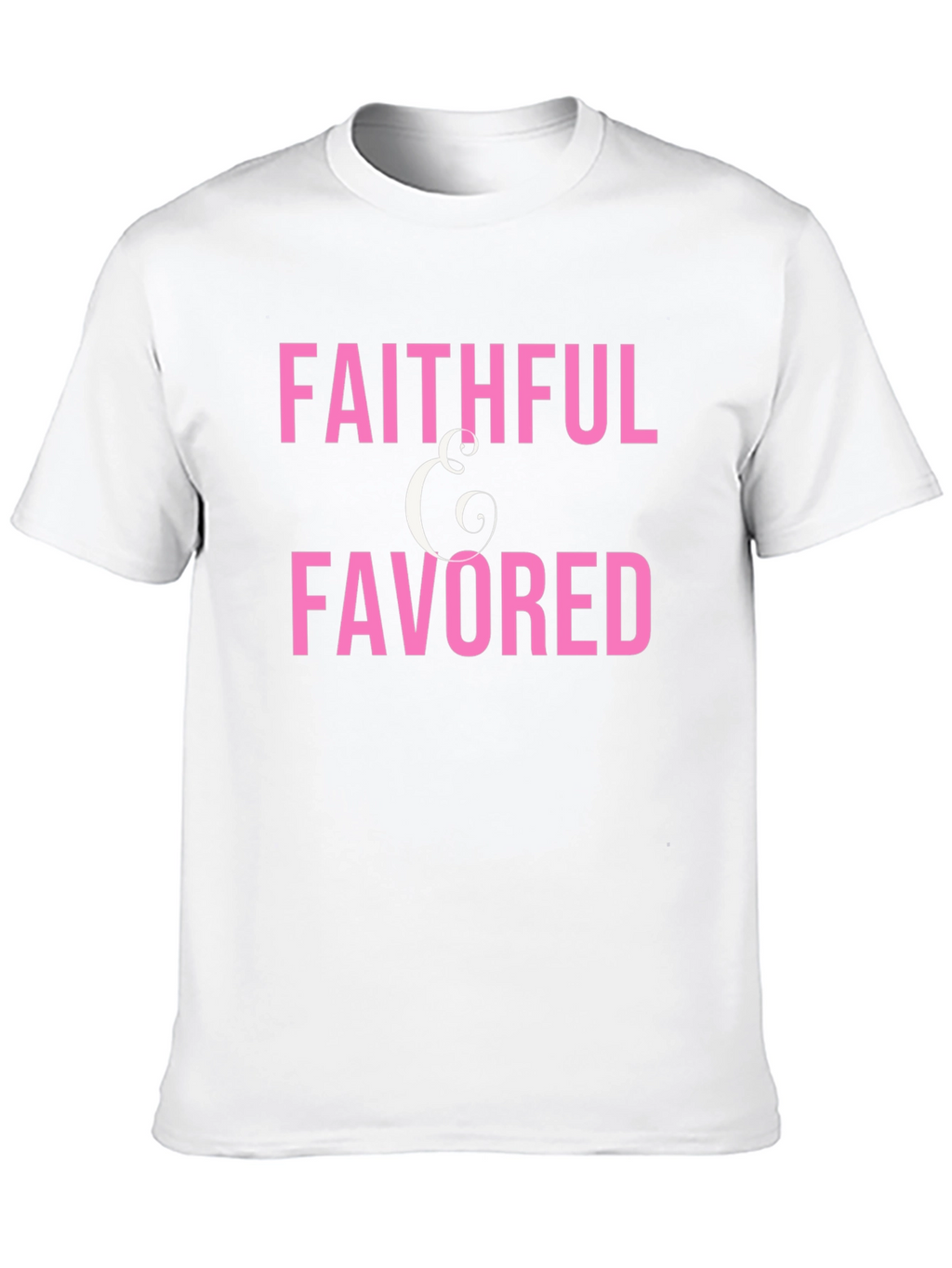 Faithful & Favored Graphic T-Shirt - Black