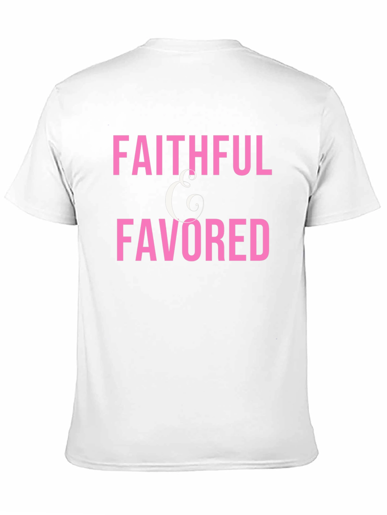 Faithful & Favored Graphic T-Shirt - Black