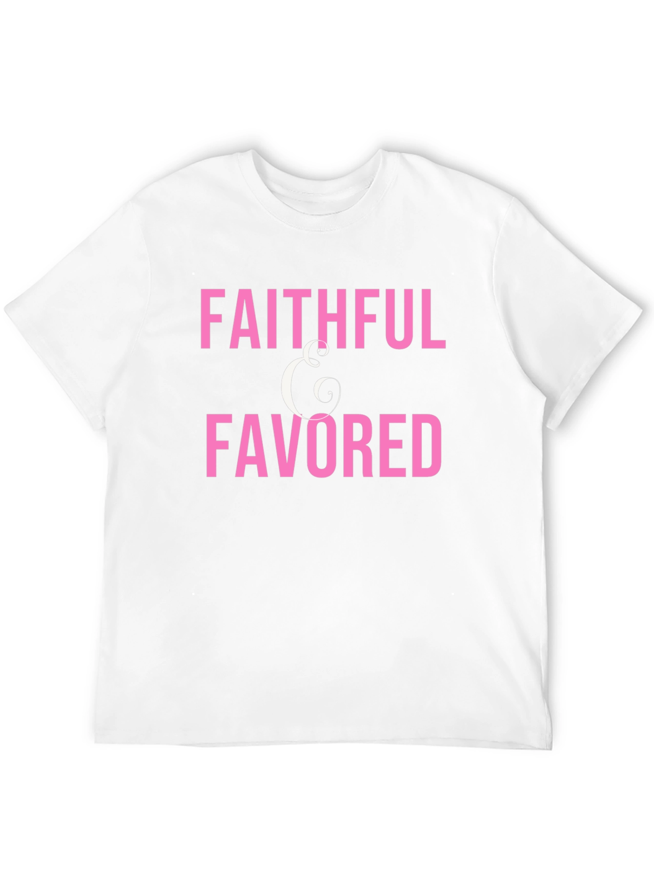 Faithful & Favored Graphic T-Shirt - Black