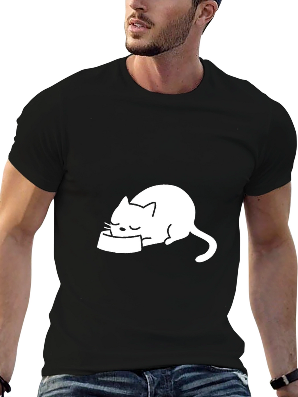Black Cat Nap T-Shirt