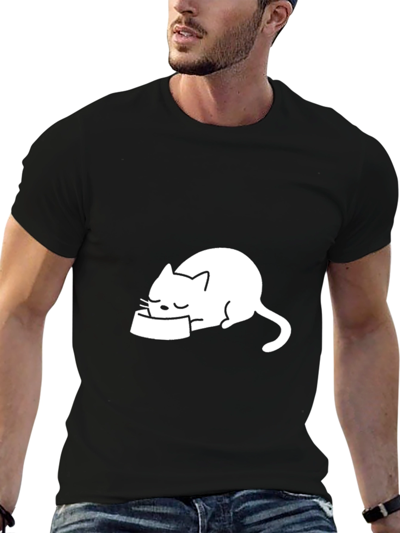 Black Cat Nap T-Shirt