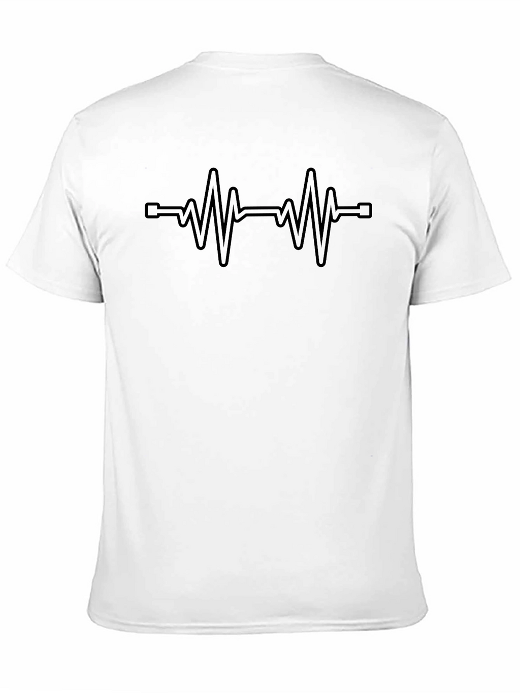 Heartbeat Pulse T-Shirt - Graphic Tee for Men