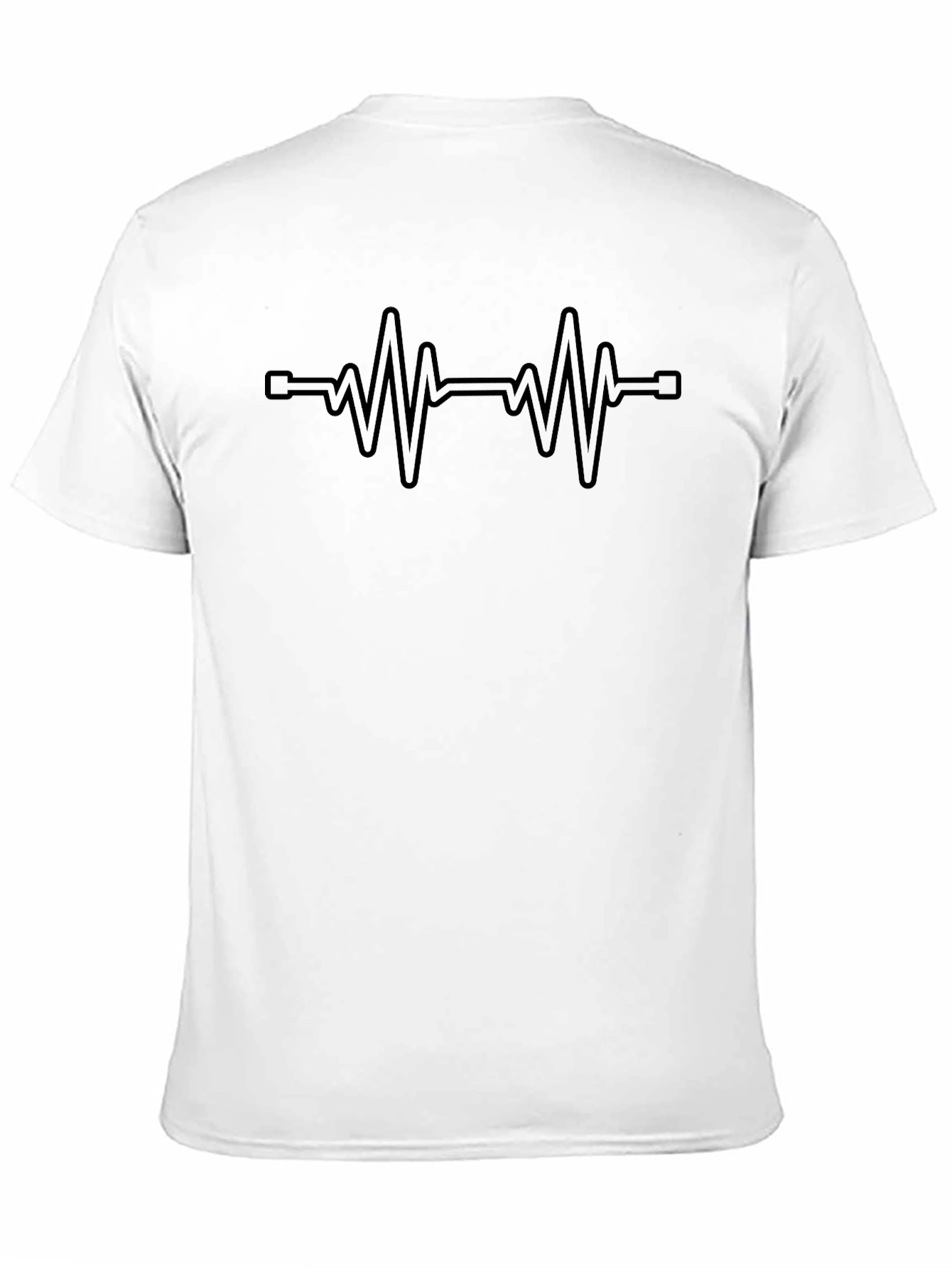 Heartbeat Pulse T-Shirt - Graphic Tee for Men