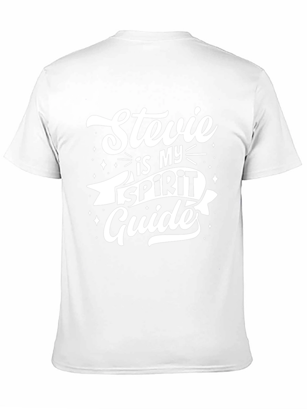 Stevie is My Spirit Guide T-Shirt - Black