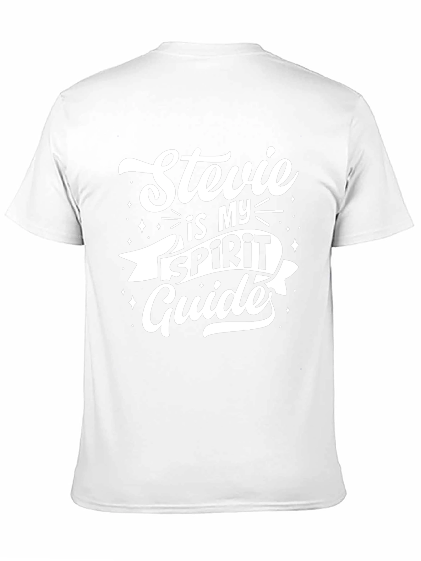 Stevie is My Spirit Guide T-Shirt - Black