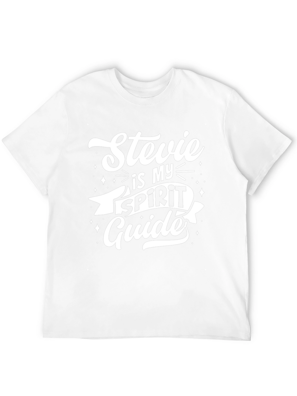 Stevie is My Spirit Guide T-Shirt - Black