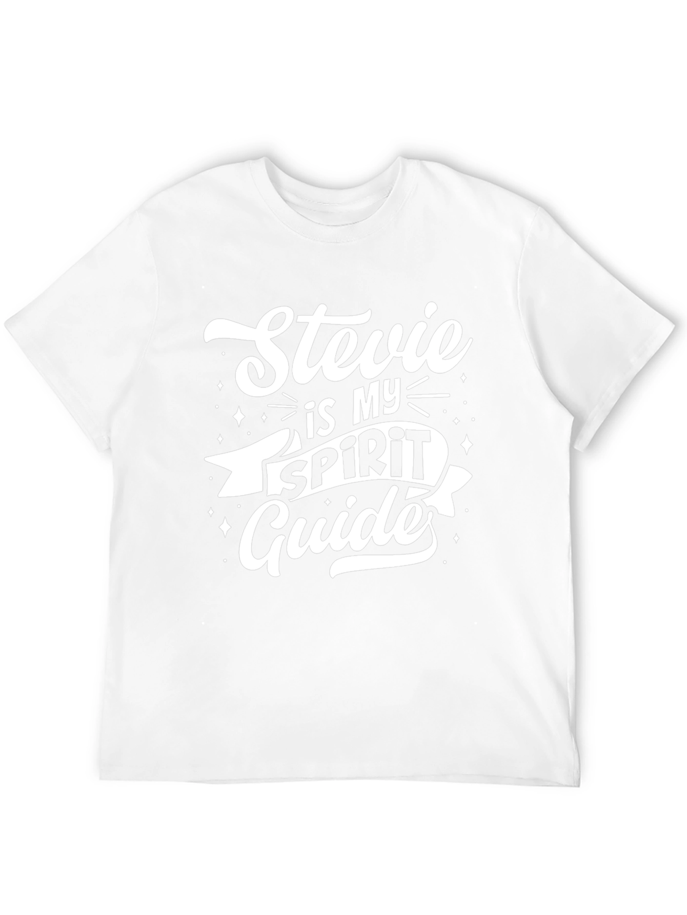 Stevie is My Spirit Guide T-Shirt - Black