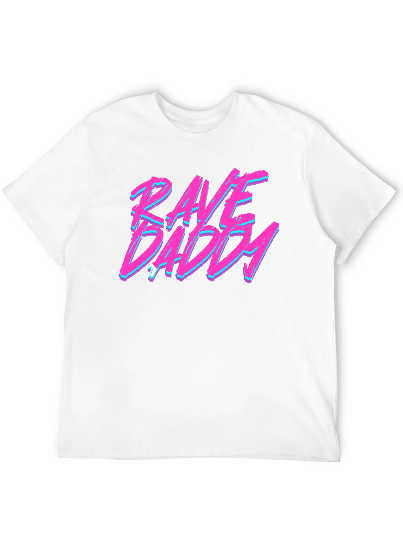 Rave Daddy Graphic T-Shirt - Black Cotton Tee