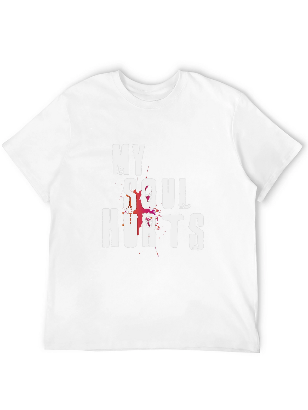 My Soul Hurts Graphic T-Shirt - Black