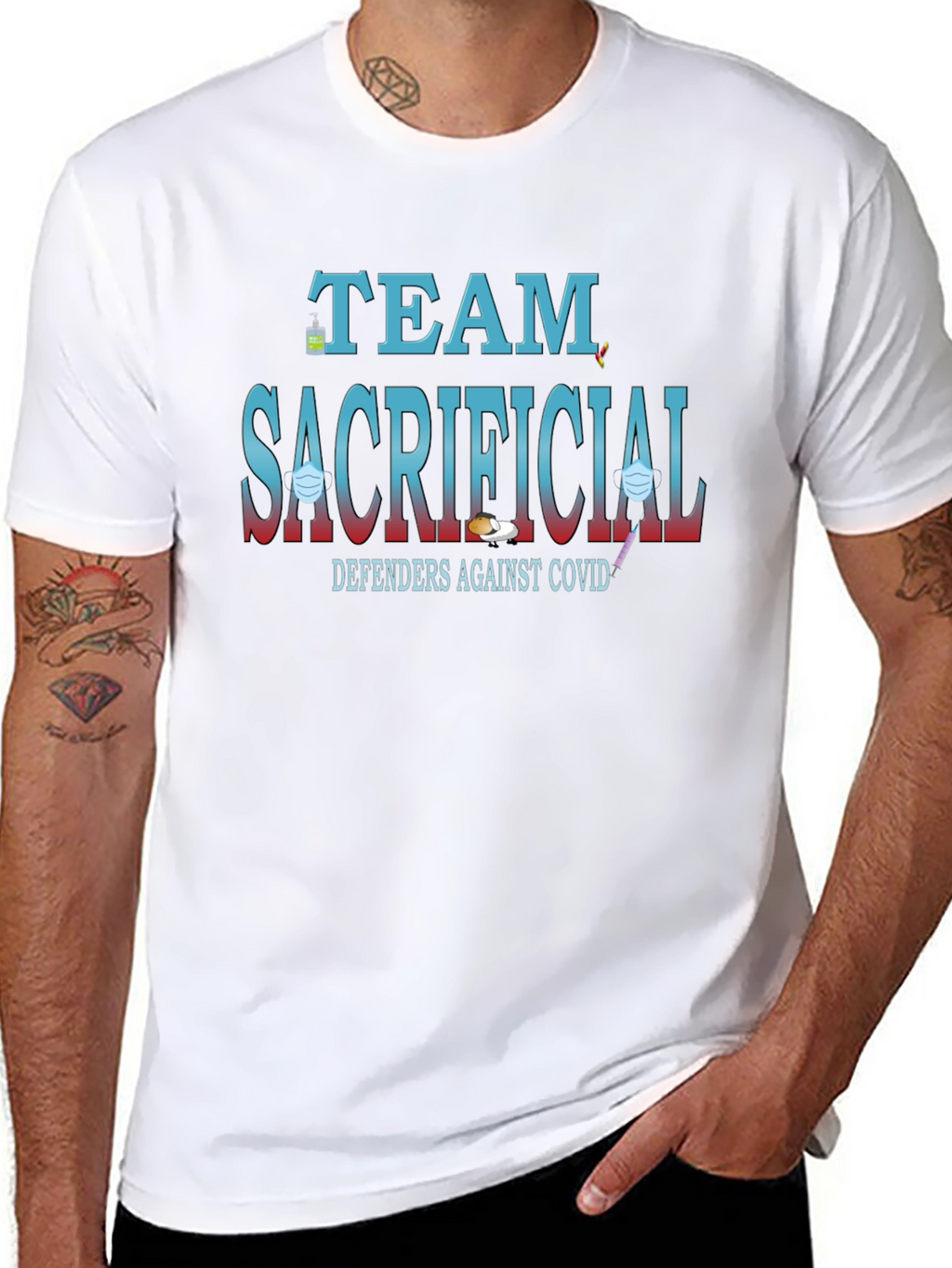 Team Sacrificial Defender COVID-19 T-Shirt