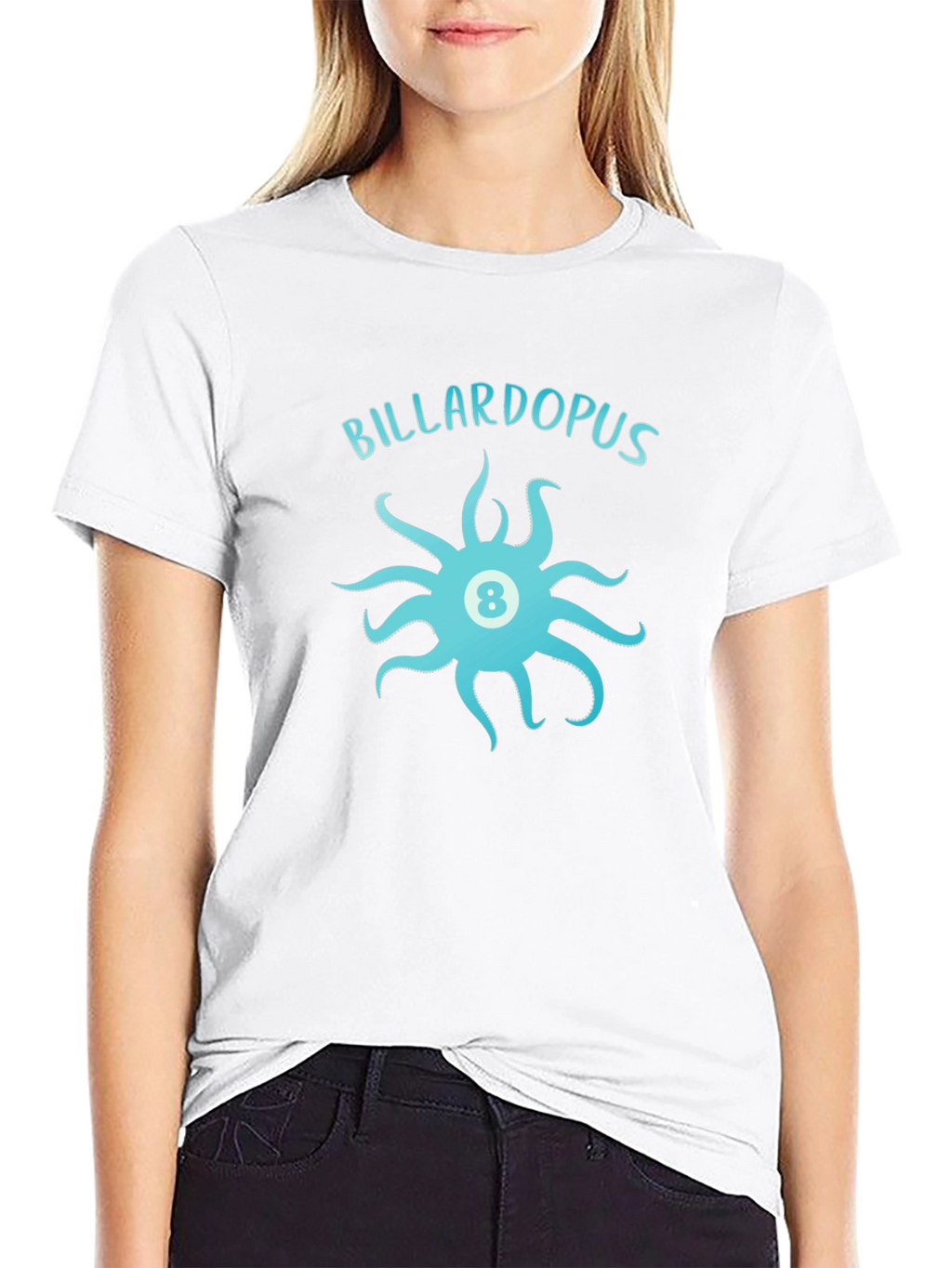 Billardopus T-Shirt - Octopus Billiard Ball Design