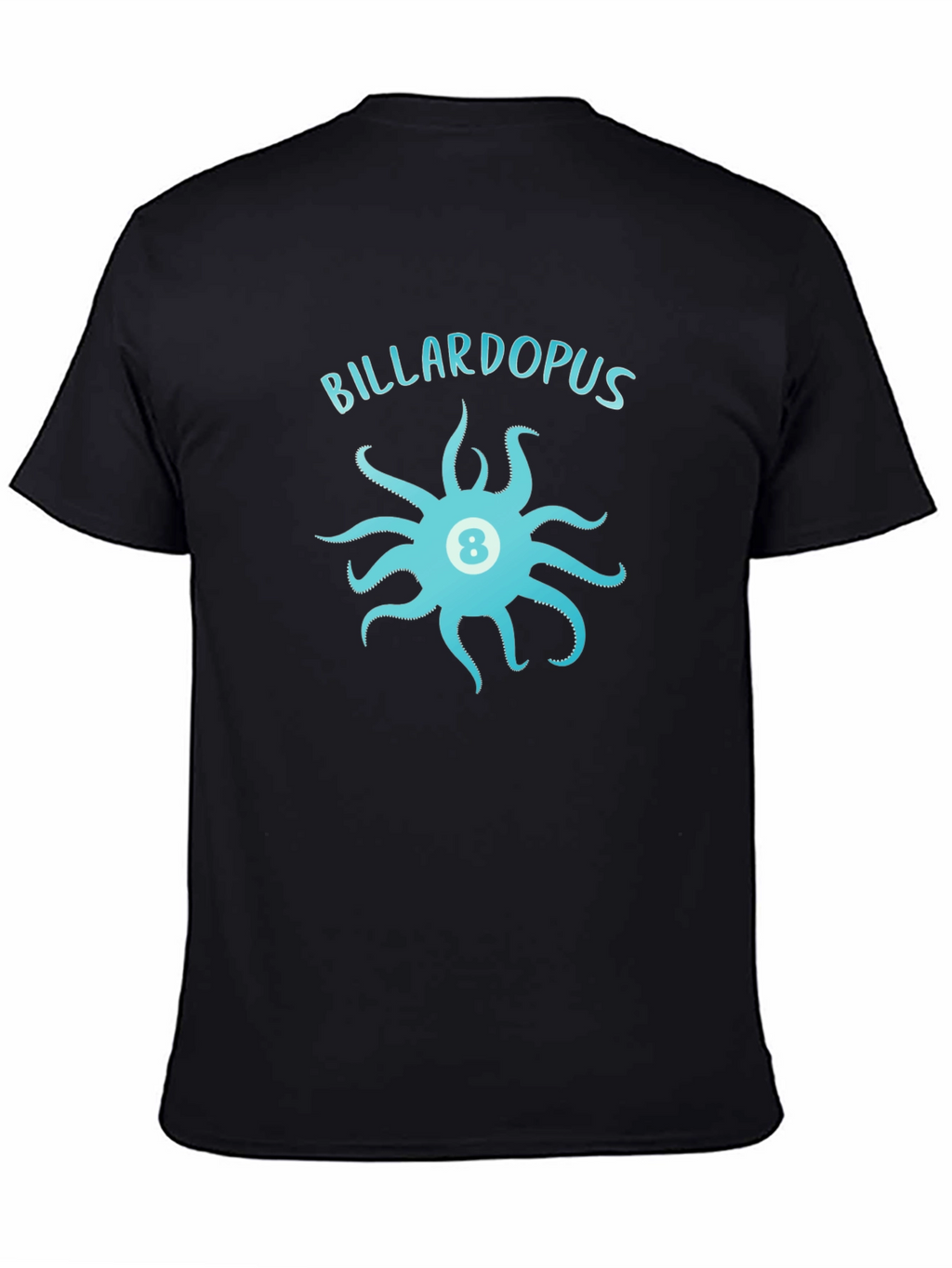 Billardopus T-Shirt - Octopus Billiard Ball Design