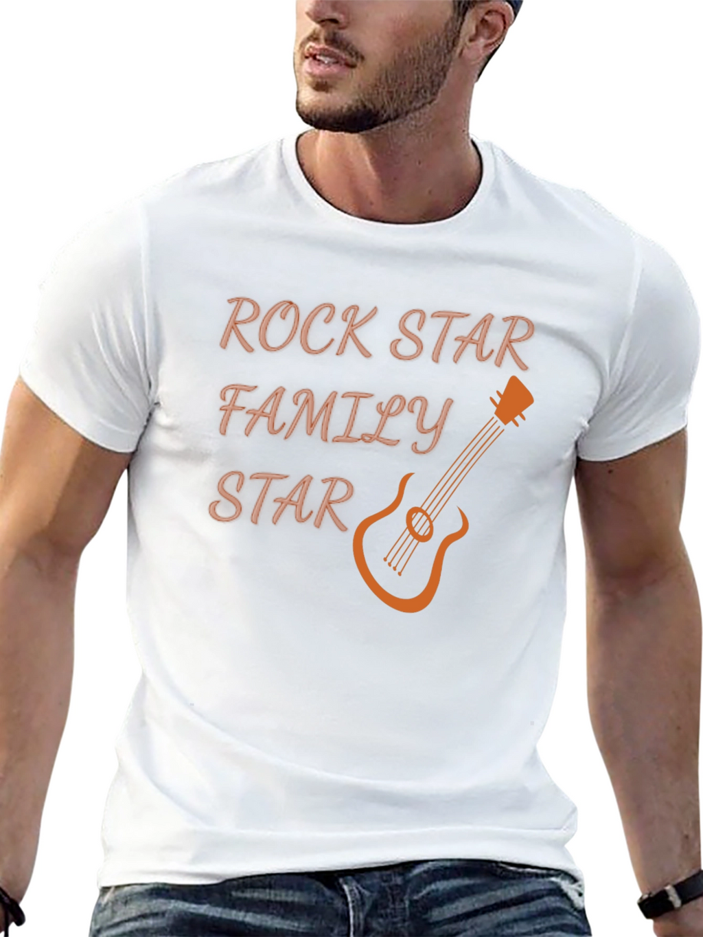 Rock Star Family Star T-Shirt