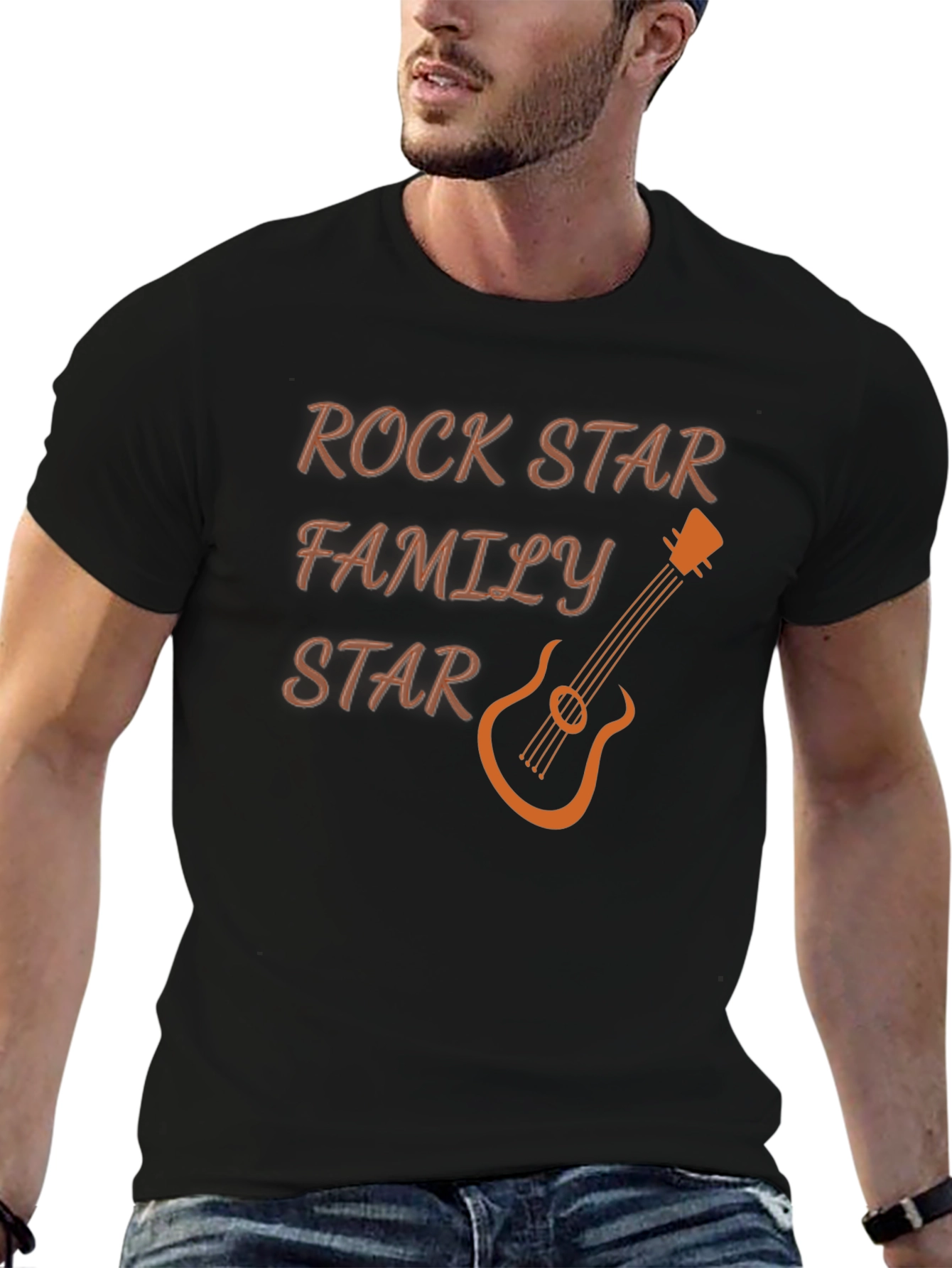 Rock Star Family Star T-Shirt