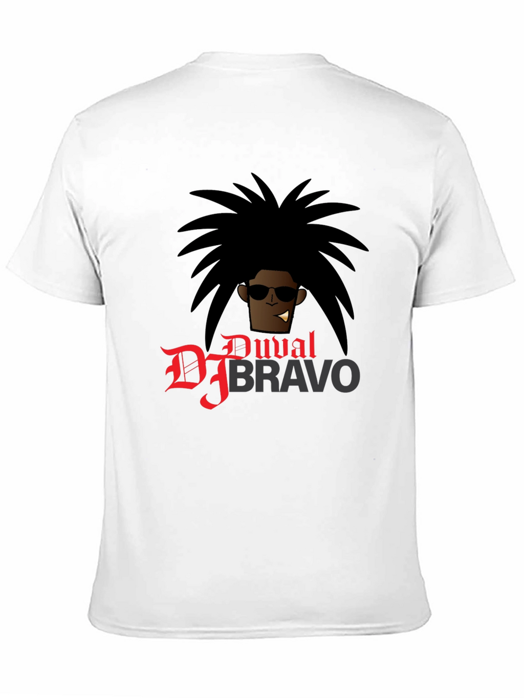 DJ Bravo Graphic T-Shirt - Black Cotton Tee