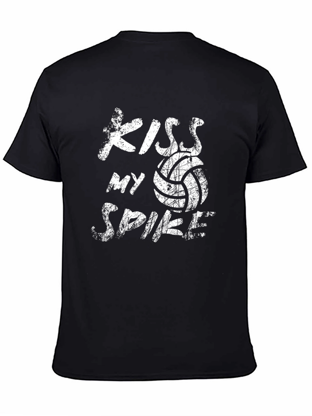 Kiss My Spike Volleyball Graphic Tee