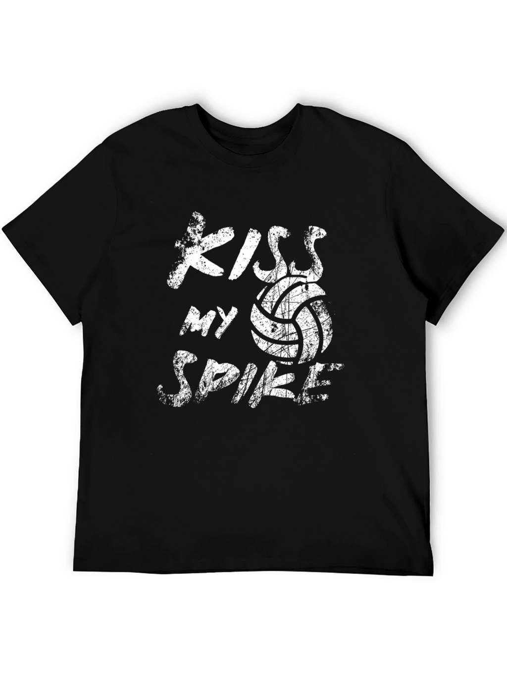 Kiss My Spike Volleyball Graphic Tee