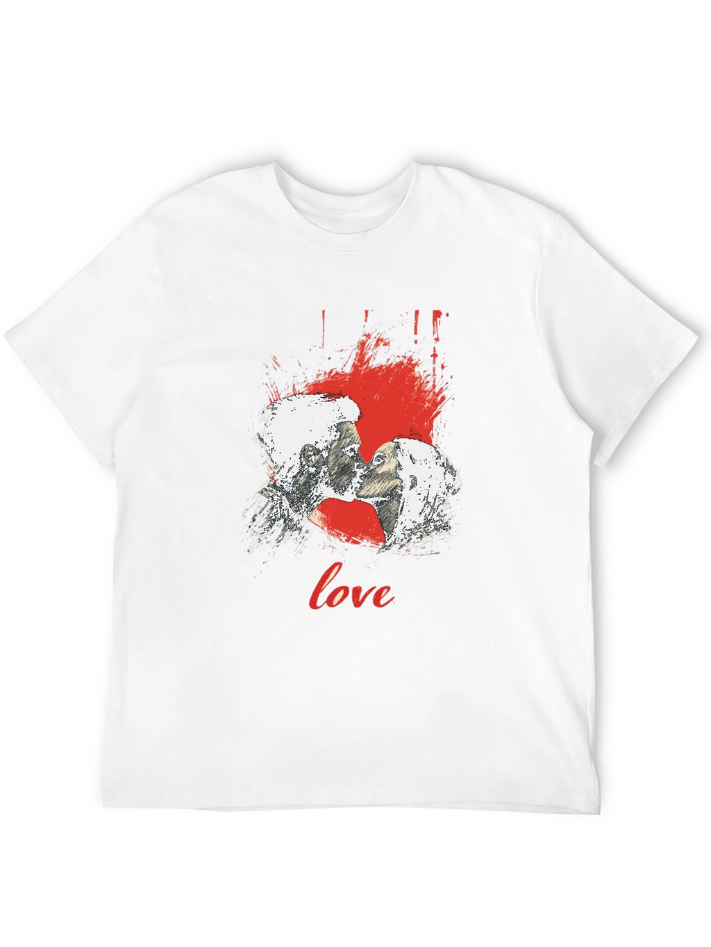 Love Kiss Graphic T-Shirt