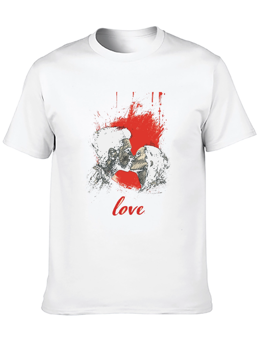 Love Kiss Graphic T-Shirt