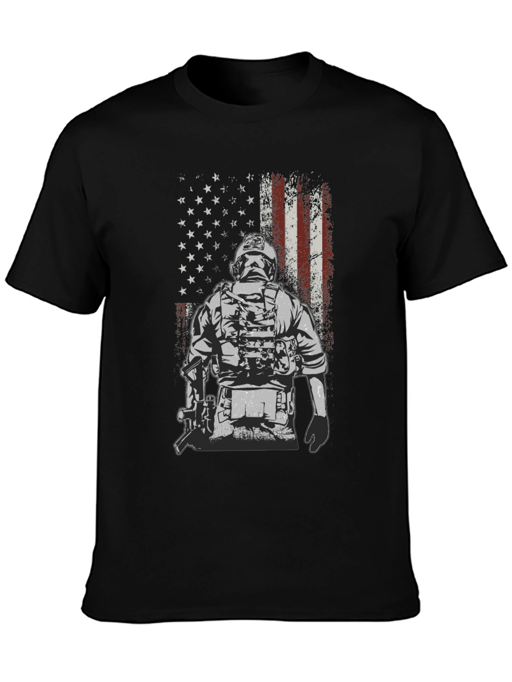 American Flag Tactical T-Shirt