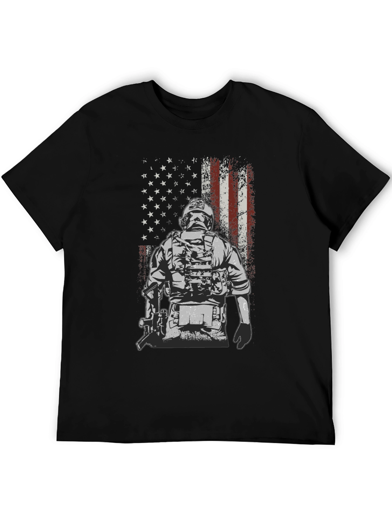 American Flag Tactical T-Shirt