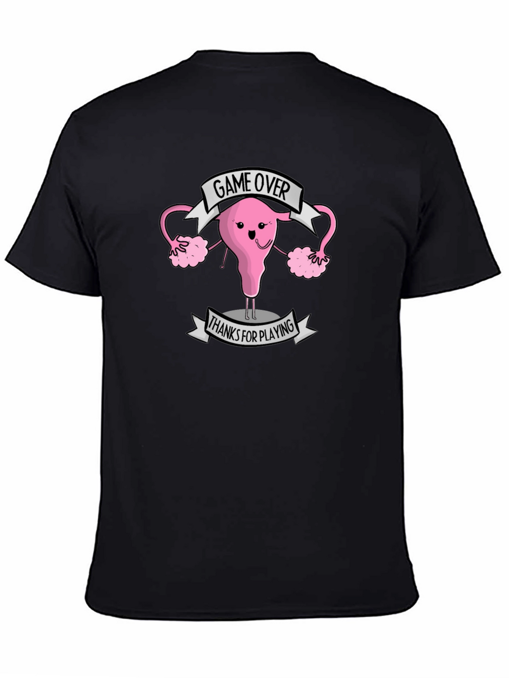 Game Over Uterus Graphic T-Shirt