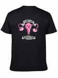 Game Over Uterus Graphic T-Shirt